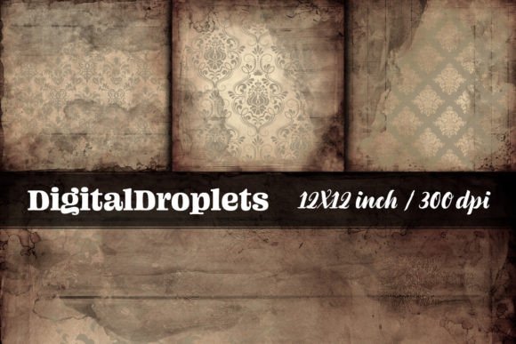 Damask Woods Vol.4 | Elegant Textures for Design
