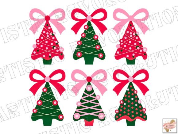 Elevate Holiday Designs with a Christmas Coquette Bow