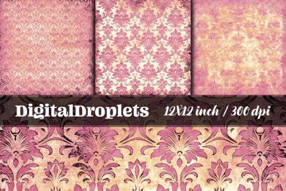 Faded Vintage Damask Vol.2: A Designer's Classic Collection