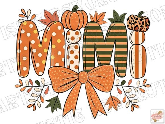 Fall Mama Mom PNG: Autumn Graphics for Designers
