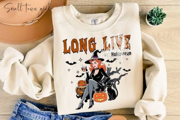 Long Live Halloween Cowgirl Witch Png: A Designer's Guide