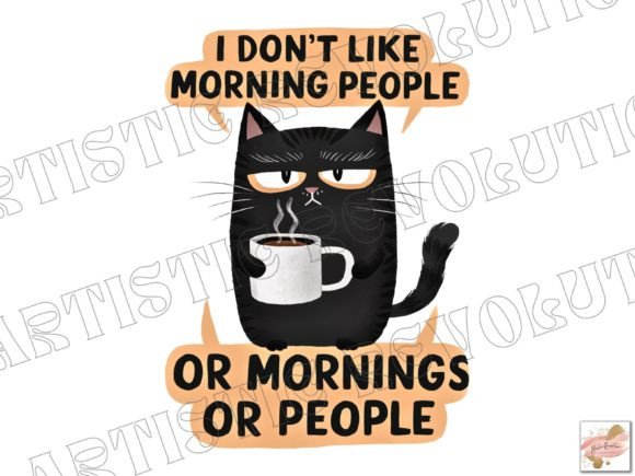 Sarcastic Cat Clipart: Humor Meets Professional Design